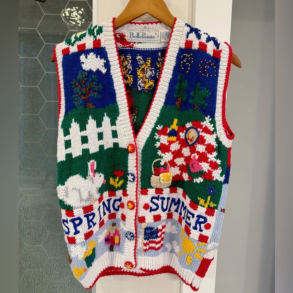 BellePointe Four Seasons Vintage Sweater Vest